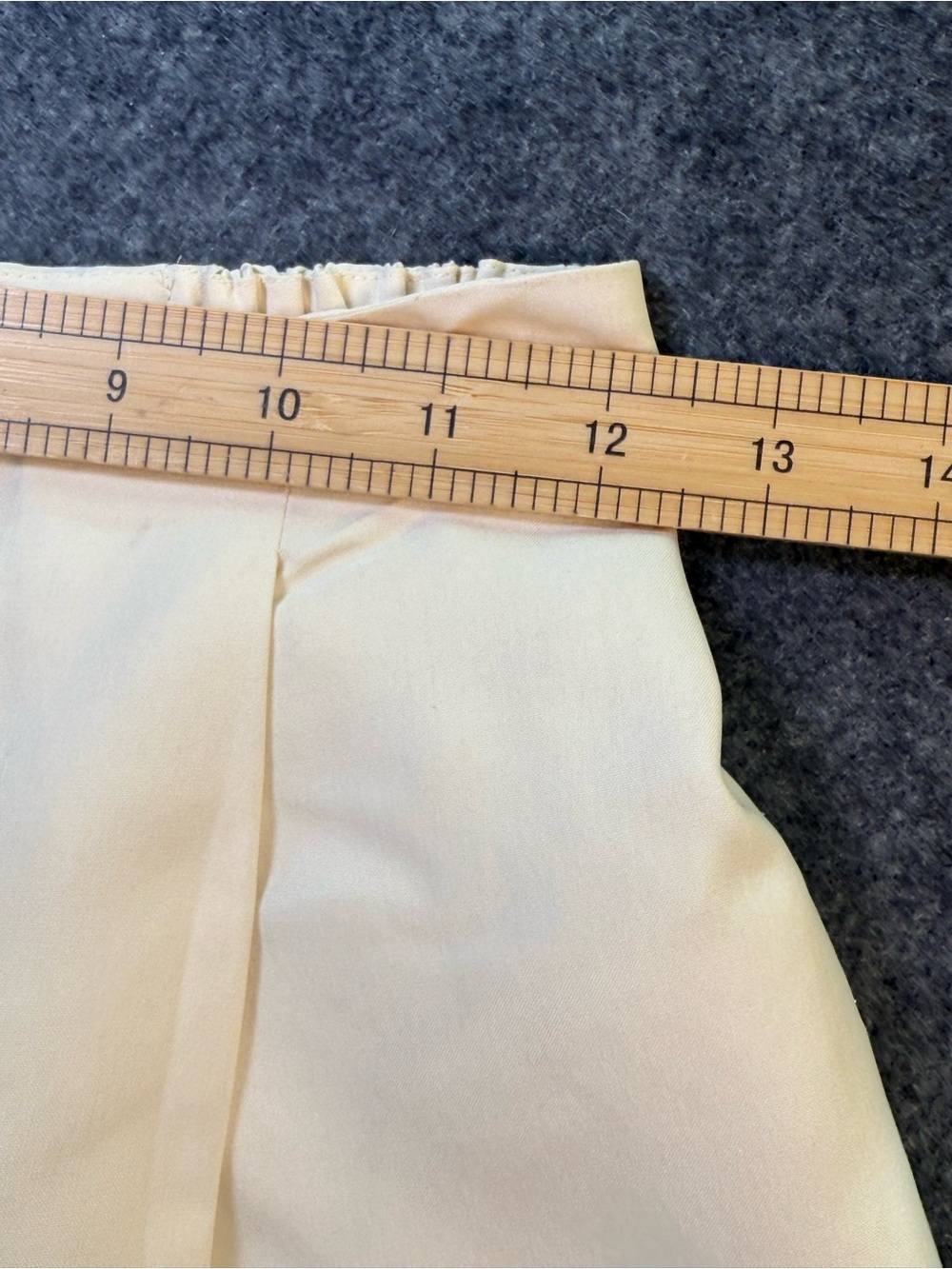 Vintage Express Silk Ivory High Rise Wide Leg Palazzo Pants Size 1/2 Quiet Luxur - Picture 9 of 12